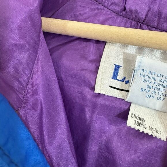 Vintage L.I.T.E. Gear Large Gortex Jacket Lightweight Pullover Blue Mens - Picture 5 of 16